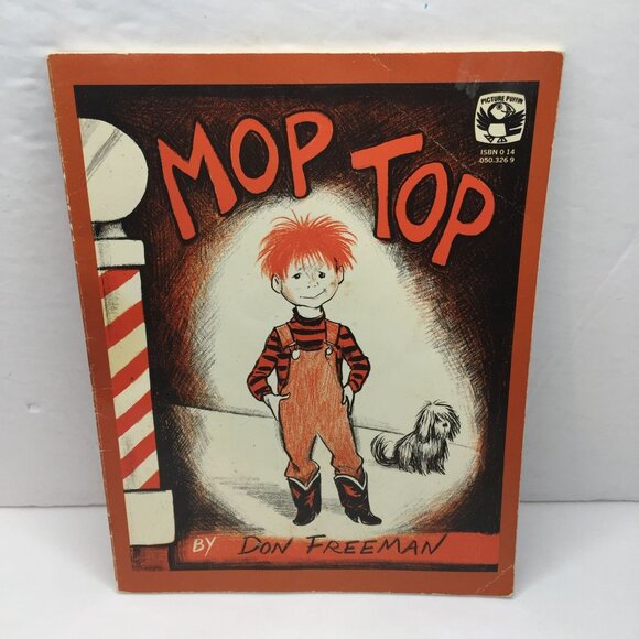 Vintage Lot 3 Kids Picture Books Curious George Pete's A Pizza Mop Top Haircut - Picture 7 of 16